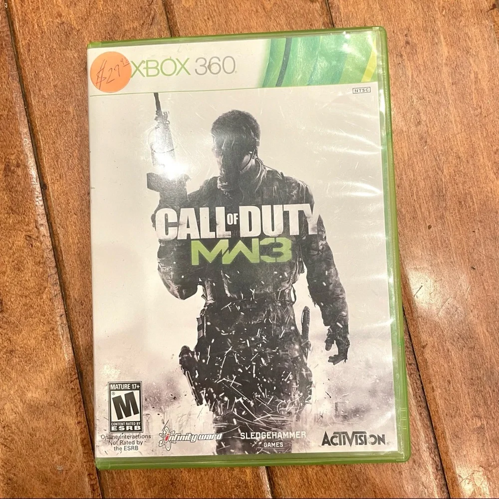 Microsoft Xbox 360 Call of Duty Modern Warfare 3 Video Game